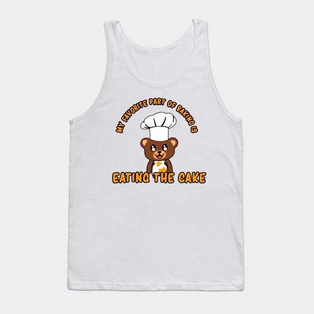 Chef Bear Tank Top by LuisP96